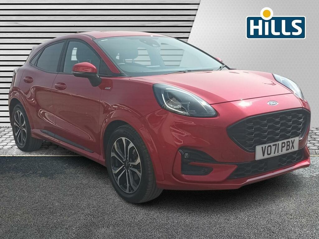 Ford Puma 1.0T Ecoboost Mhev St-line Euro 6 Ss Red
