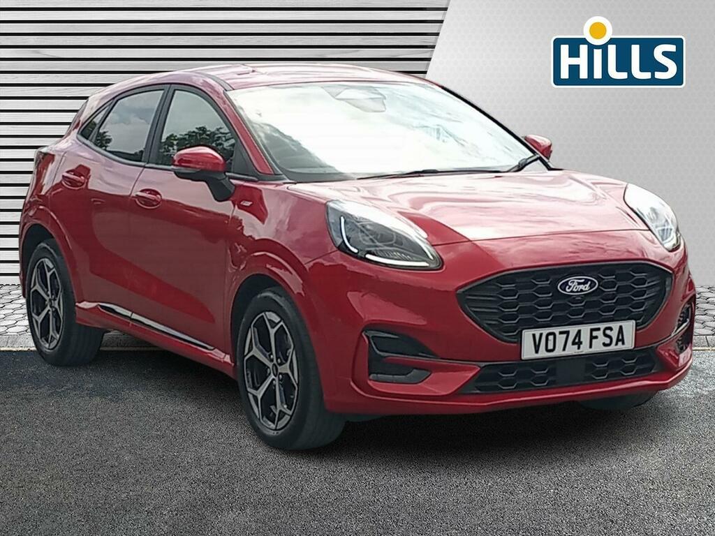 Ford Puma 1.0T Ecoboost Mhev St-line Suv Hybrid D Red