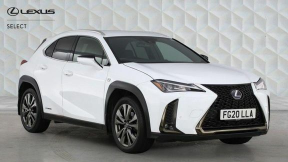 Lexus UX F Sport Prem Plus Pk White