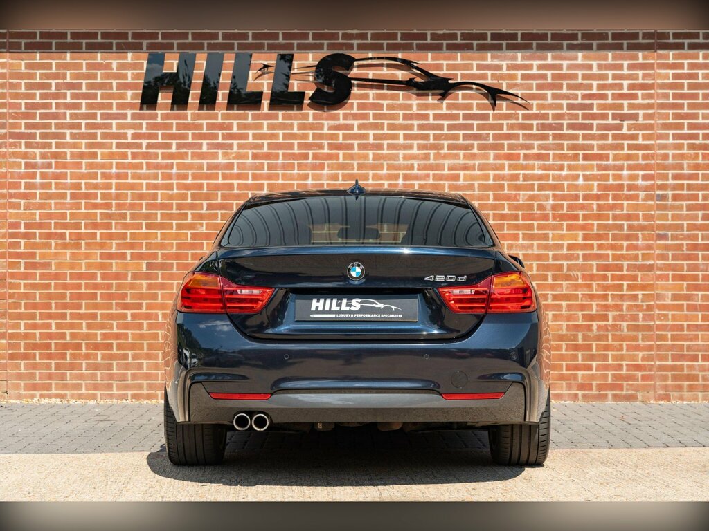 BMW 4 Series Gran Coupe 2.0 420D M Sport Euro 6 Ss Black #5
