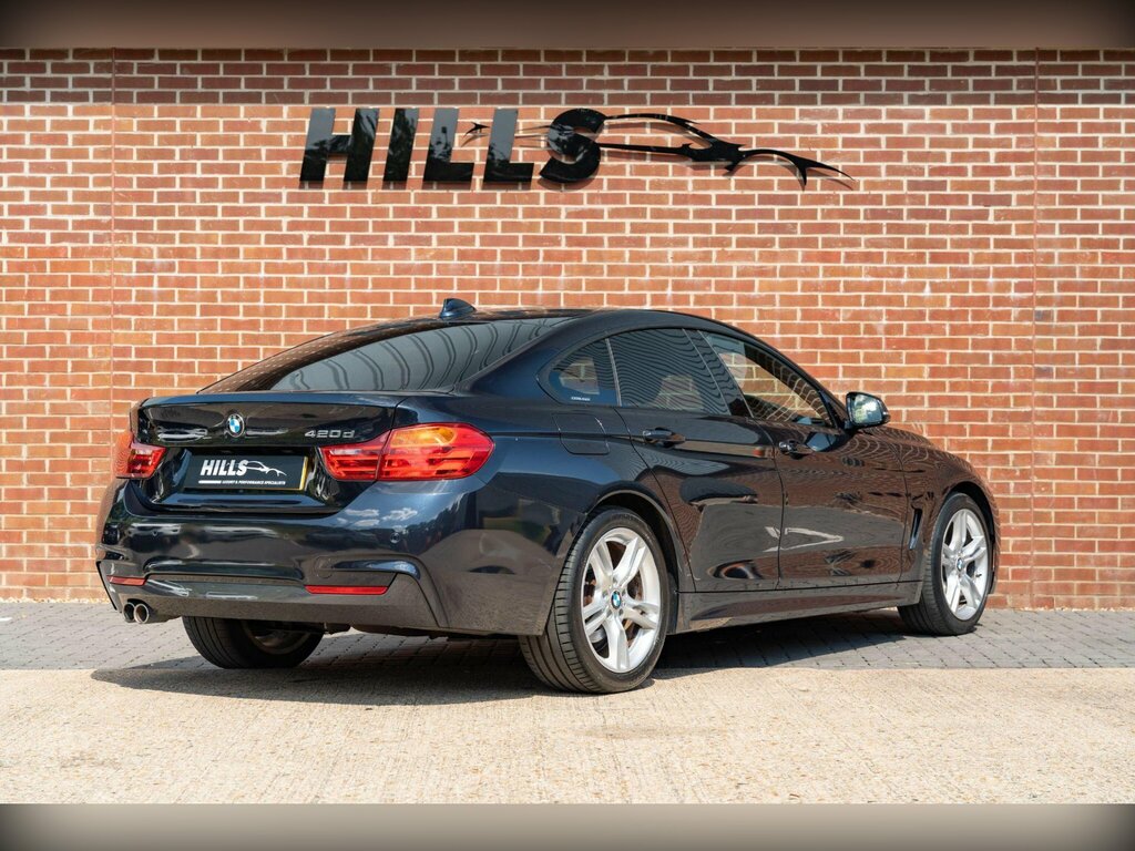 BMW 4 Series Gran Coupe 2.0 420D M Sport Euro 6 Ss Black #6