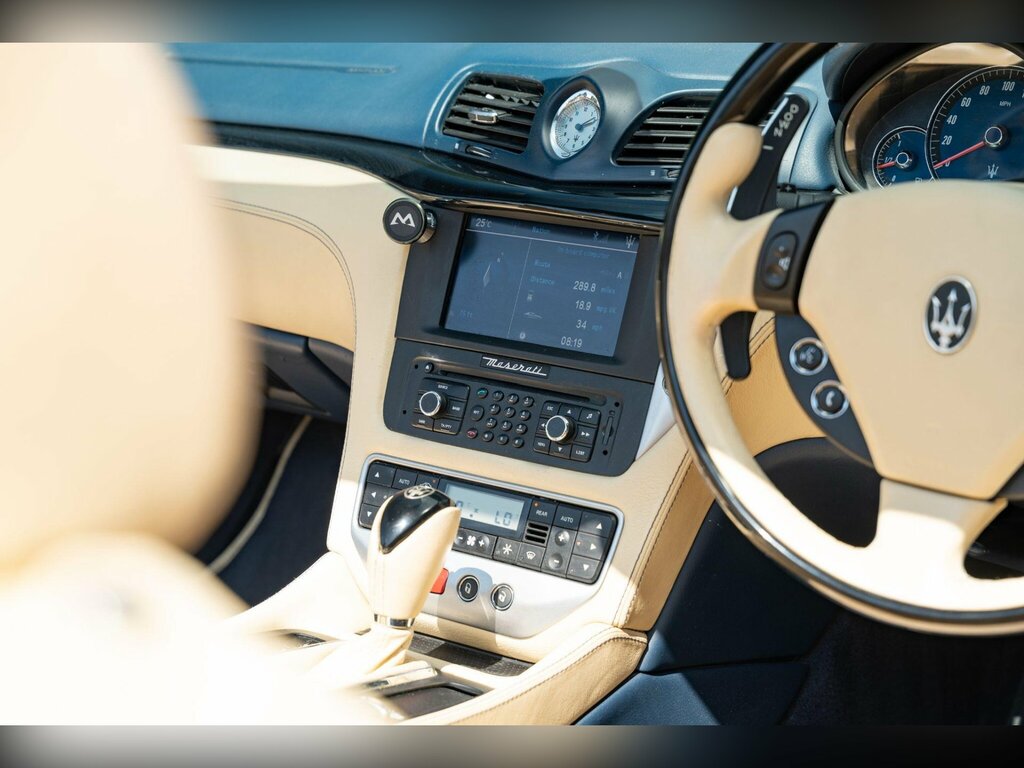 Maserati GranCabrio V8 Blue #28