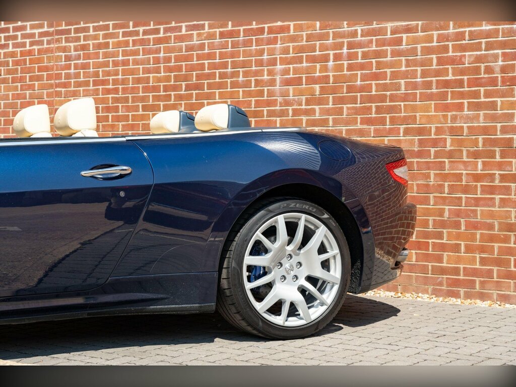 Maserati GranCabrio V8 Blue #9