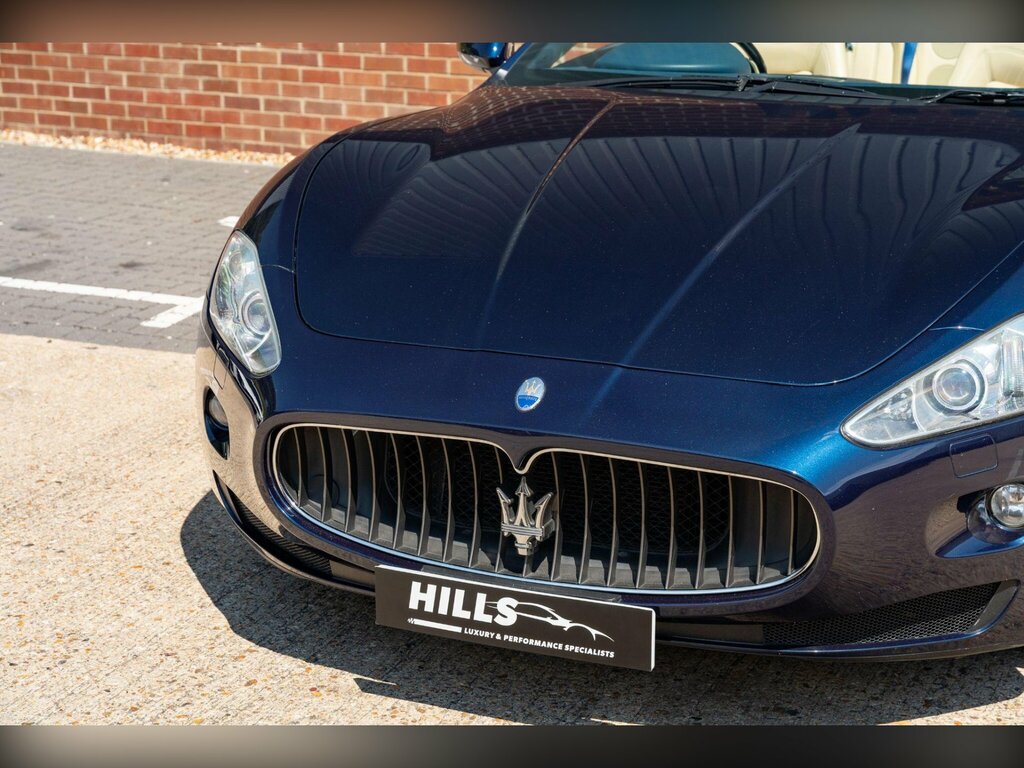 Maserati GranCabrio V8 Blue #14