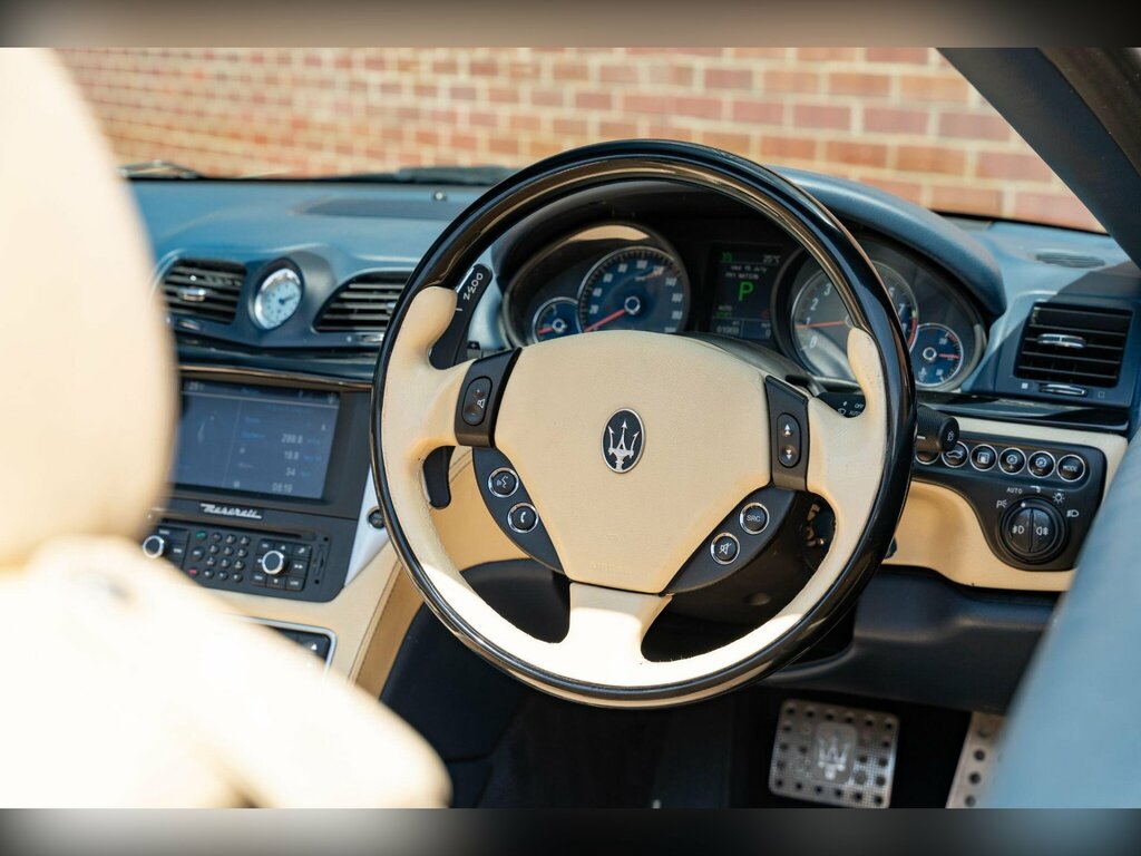 Maserati GranCabrio V8 Blue #22