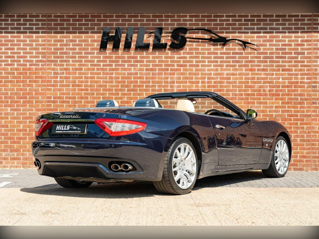 Maserati GranCabrio 4.7 V8 Euro 4 Blue #4