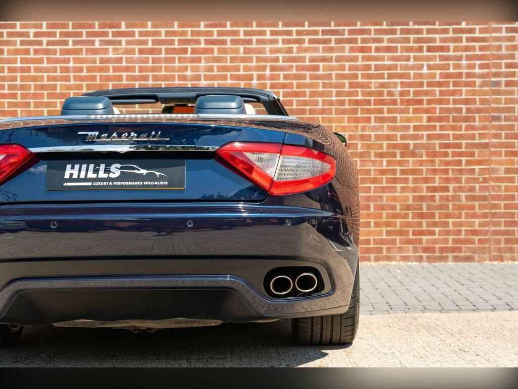 Maserati GranCabrio V8 Blue #8