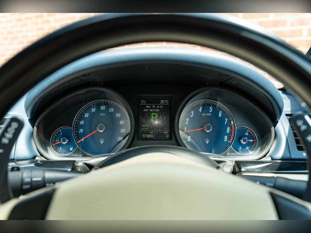 Maserati GranCabrio V8 Blue #19