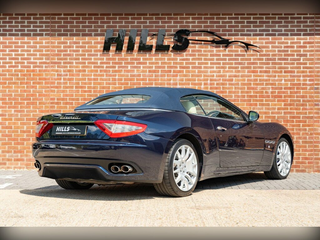 Maserati GranCabrio V8 Blue #11