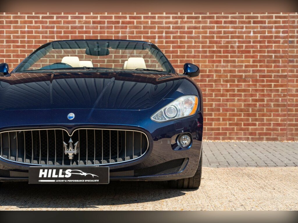 Maserati GranCabrio V8 Blue #7
