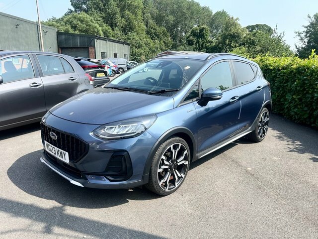 Ford Fiesta 2023 1.0T Ecoboost Mhev Active X Edition Hatchback Blue