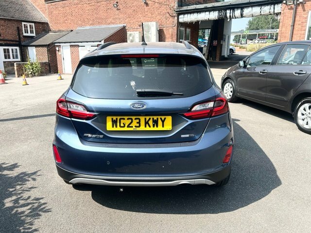 Ford Fiesta 2023 1.0T Ecoboost Mhev Active X Edition Hatchback WG23KWY Blue #4