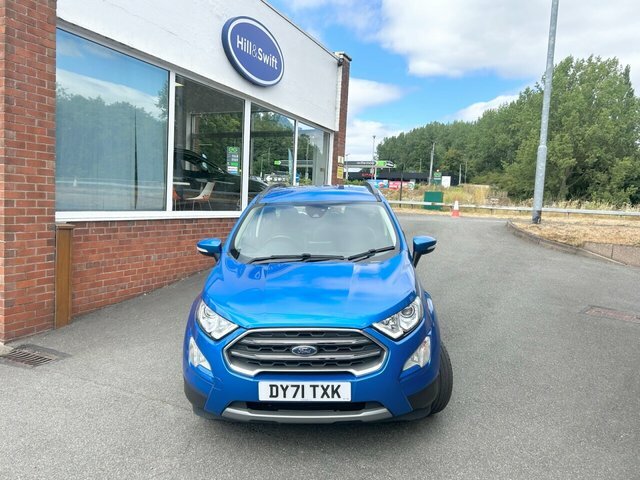 Ford Ecosport 2021 1.0T Ecoboost Gpf Titanium Suv Man Blue #6