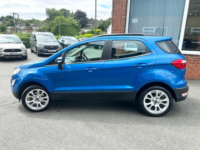 Ford Ecosport 2021 1.0T Ecoboost Gpf Titanium Suv Man Blue #4