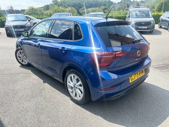 Volkswagen Polo 2023 1.0 Tsi Style Hatchback Eur Blue #3