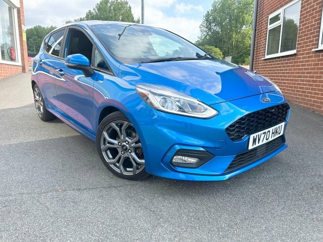 Ford Fiesta 2020 1.0T Ecoboost St-line Edition Hatchback P Blue