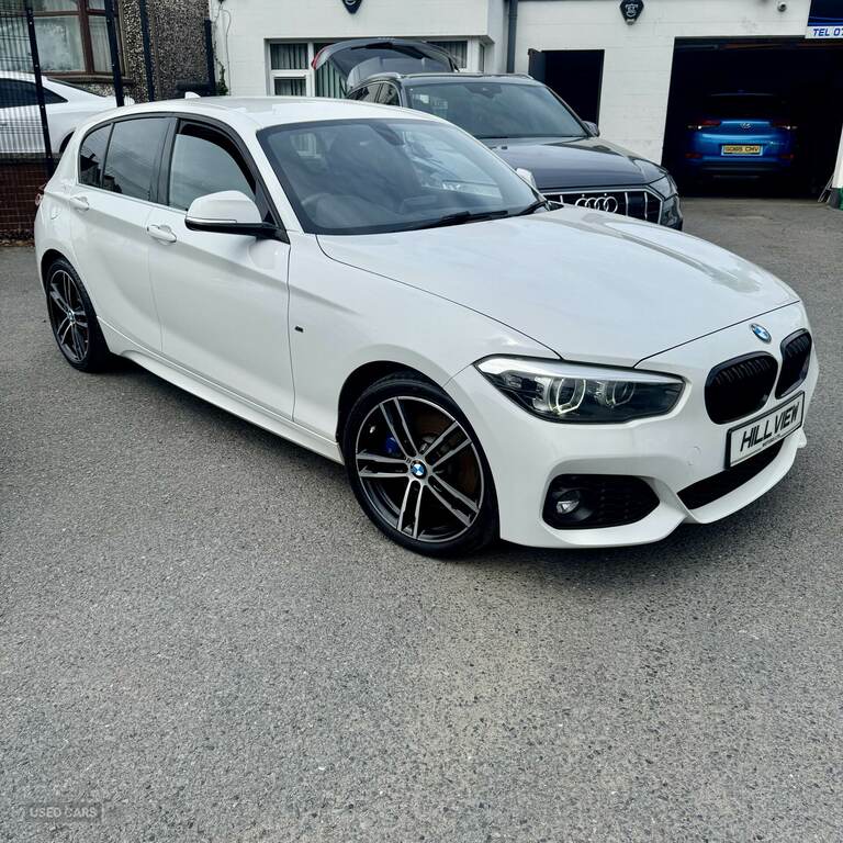 BMW 1 Series 120D M Sport Shadow Edition FL19MHO White #6