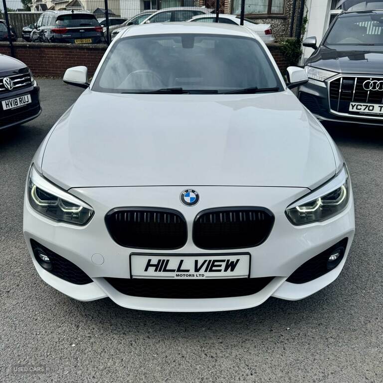 BMW 1 Series 120D M Sport Shadow Edition FL19MHO White #4