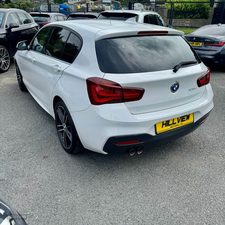 BMW 1 Series 120D M Sport Shadow Edition FL19MHO White #3