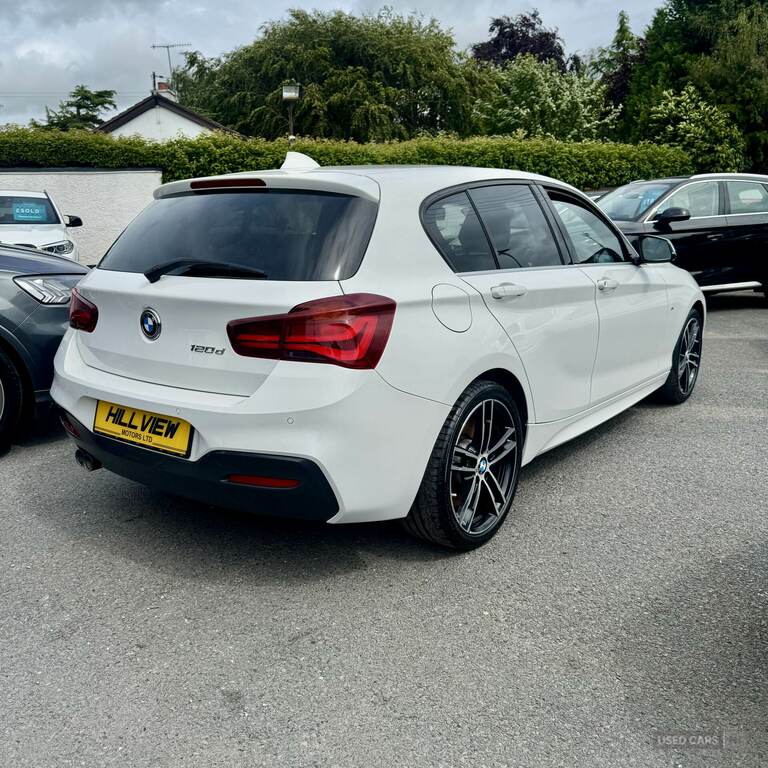 BMW 1 Series 120D M Sport Shadow Edition FL19MHO White #2