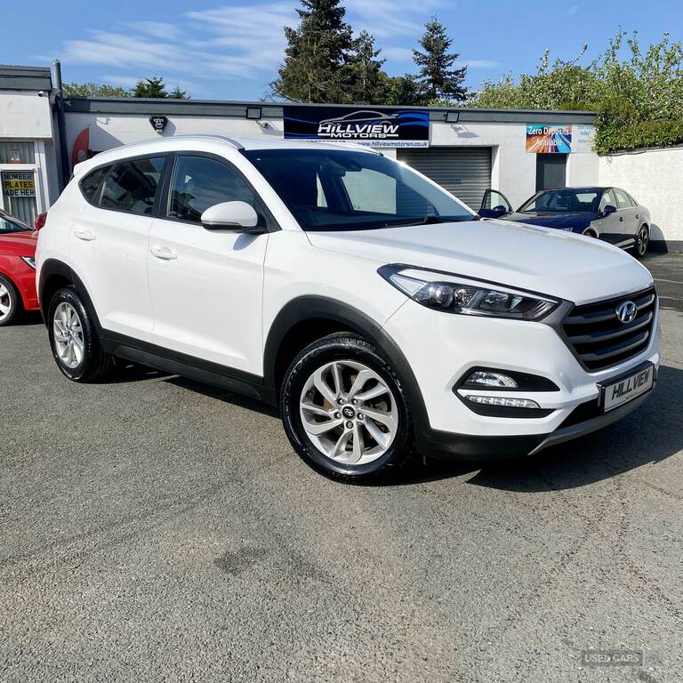 Hyundai Tucson 1.7 Crdi Blue Drive Se 2Wd Dct White