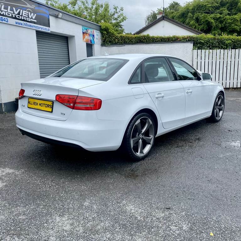 Audi A4 2.0 Tdi Ultra 163 Se Technik White #3