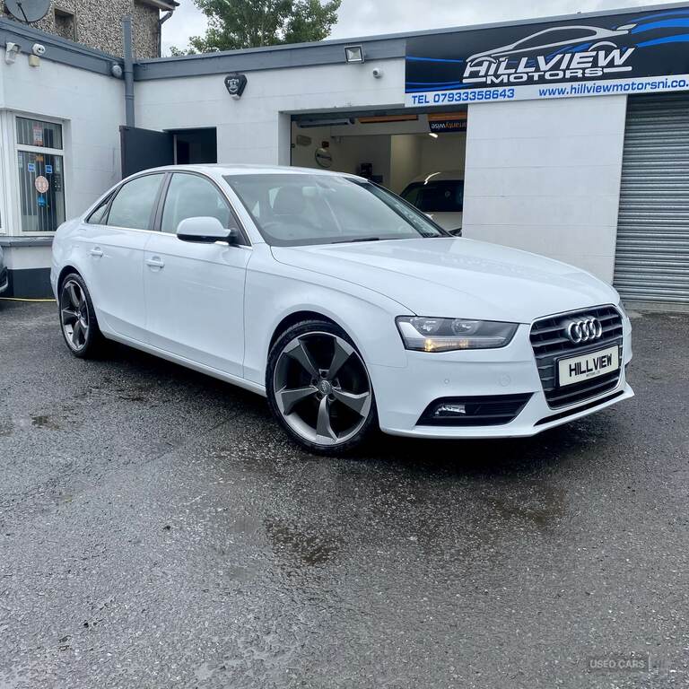 Audi A4 2.0 Tdi Ultra 163 Se Technik White