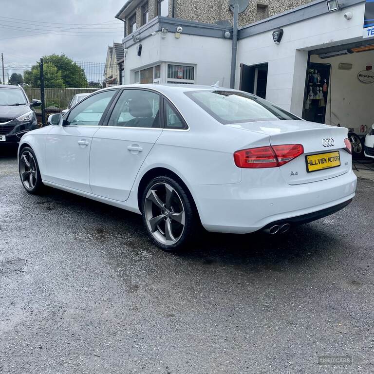 Audi A4 2.0 Tdi Ultra 163 Se Technik White #2