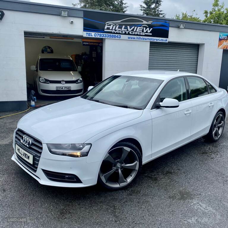 Audi A4 2.0 Tdi Ultra 163 Se Technik White #4
