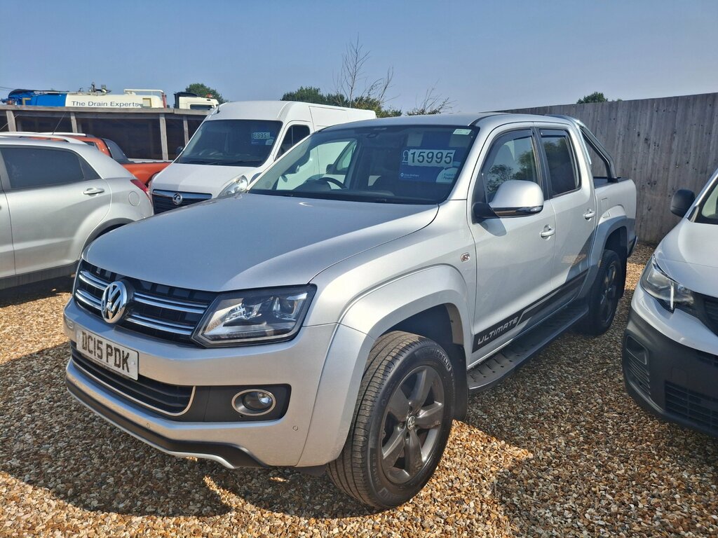 Volkswagen Amarok 2.0 Bitdi Bluemotion Tech Ultimate Pickup Double C DC15PDK Silver #2