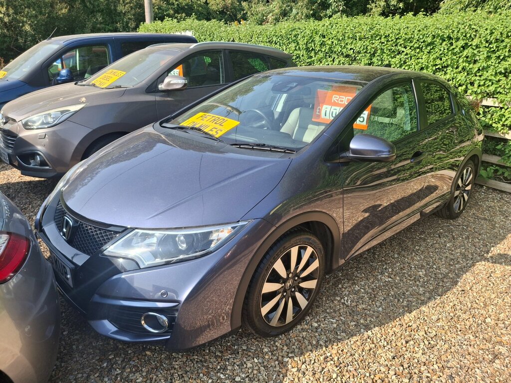 Honda Civic 1.8 I-vtec Sr Hatchback Euro 6 Blue