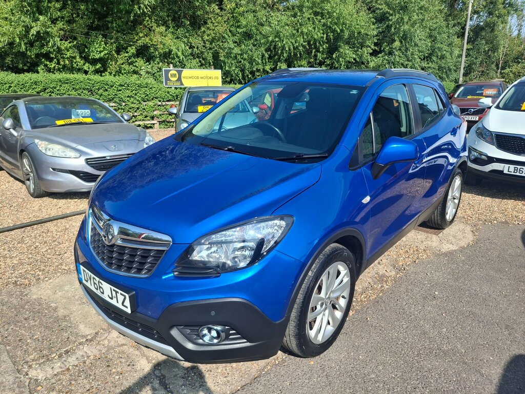 Vauxhall Mokka 1.6I Exclusiv Suv 2Wd Euro 6 S Blue