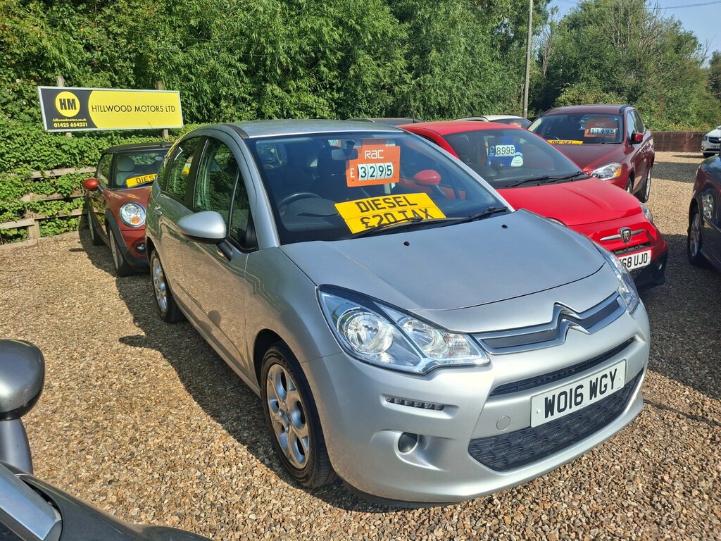 Citroen C3 1.6 Bluehdi Edition Hatchback Eu Silver #2