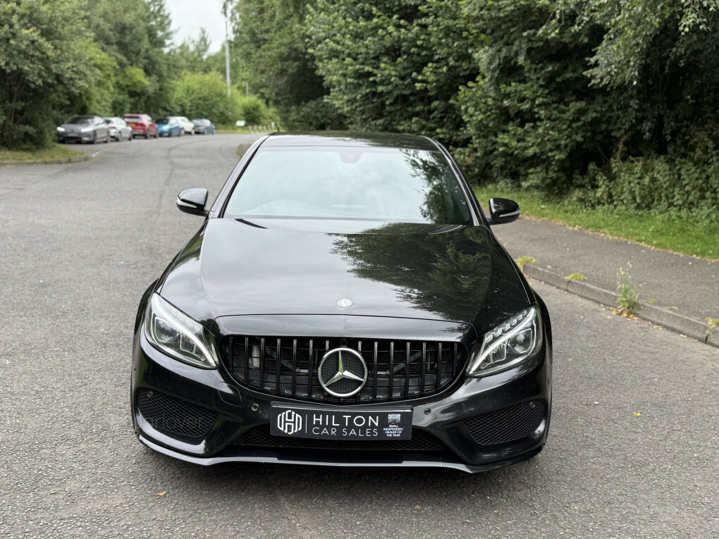 Mercedes-Benz C Class C220 Amg Line Bluetec Black #2