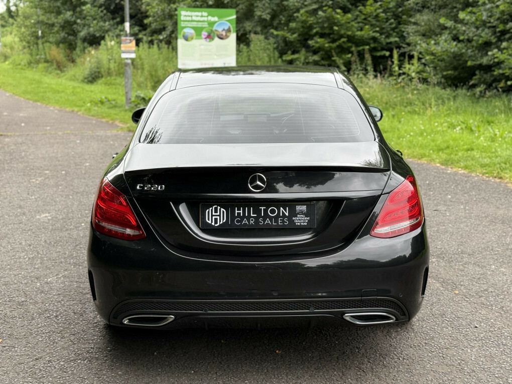 Mercedes-Benz C Class C220 Amg Line Bluetec Black #6