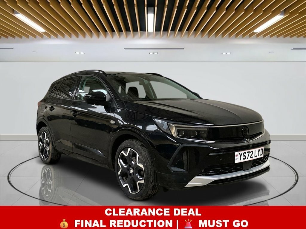Vauxhall Grandland 1.2L Ultimate YS72LYD Black