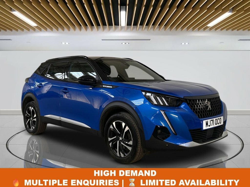Peugeot 2008 1.2L Gt MJ71OCO Blue