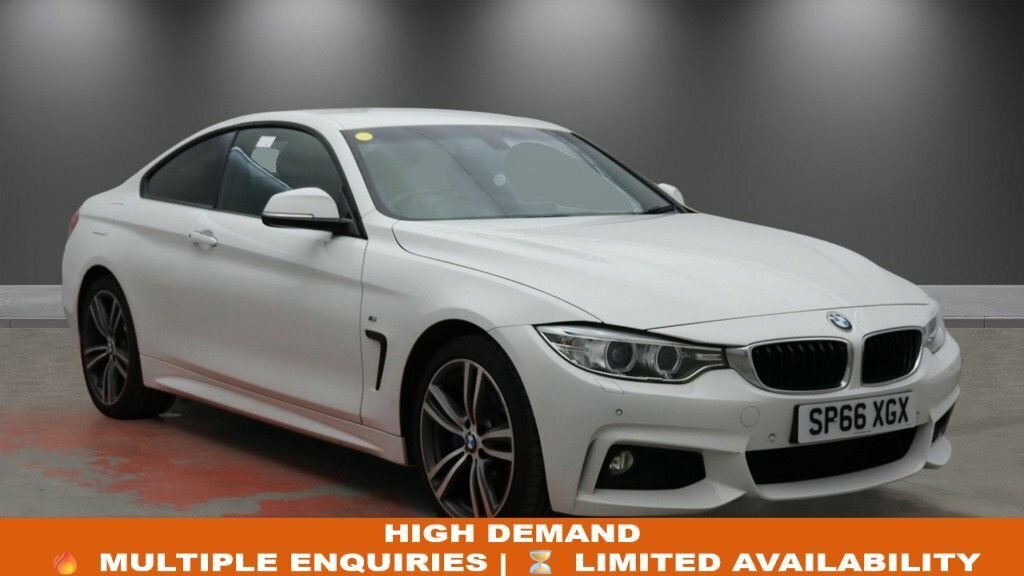 BMW 4 Series Gran Coupe 2L M Sport White