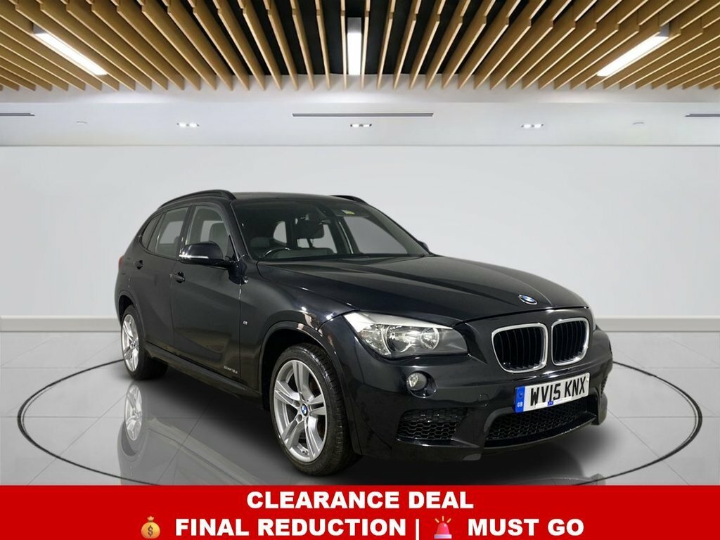 BMW X1 2L Sdrive18d M Sport Black