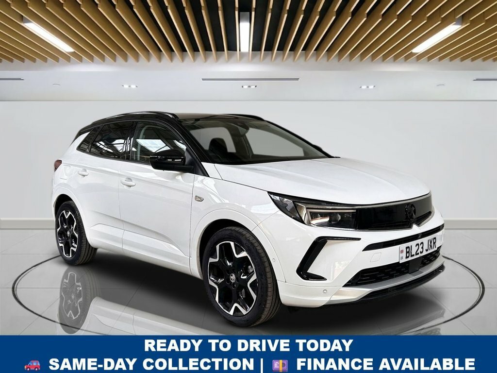 Vauxhall Grandland 1.2L Ultimate BL23JXR White