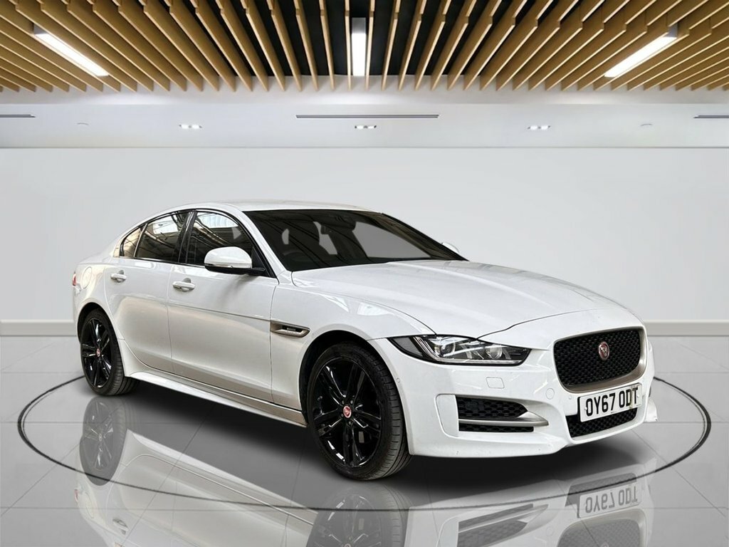 Jaguar XE 2L R-sport OY67ODT White #2