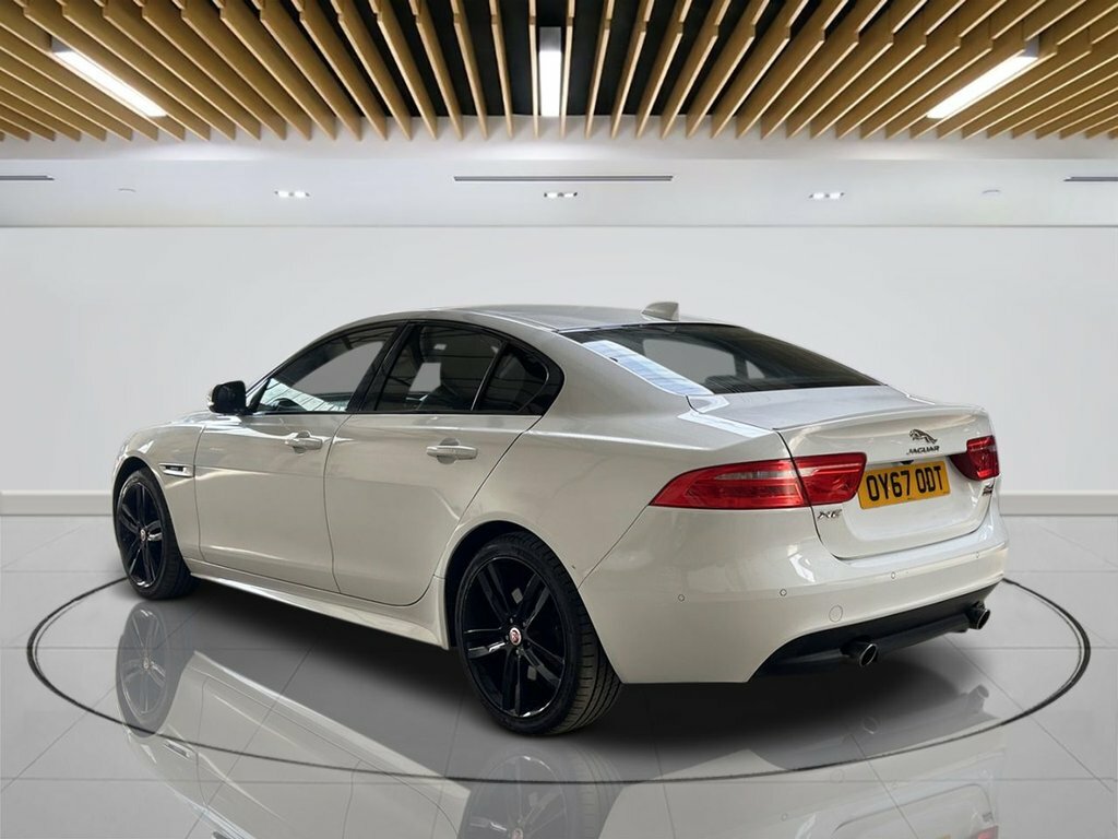 Jaguar XE 2L R-sport OY67ODT White #6