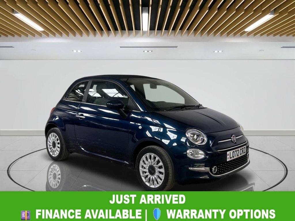 Fiat 500C 1L Dolcevita Blue