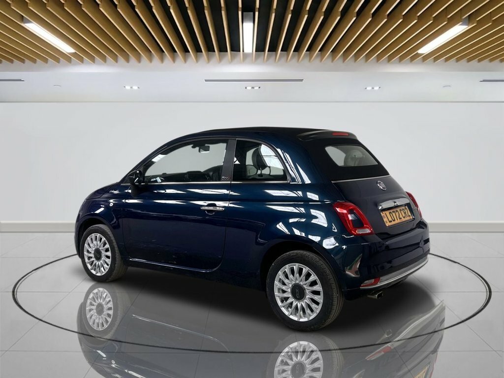 Fiat 500C 1L Dolcevita Blue #6