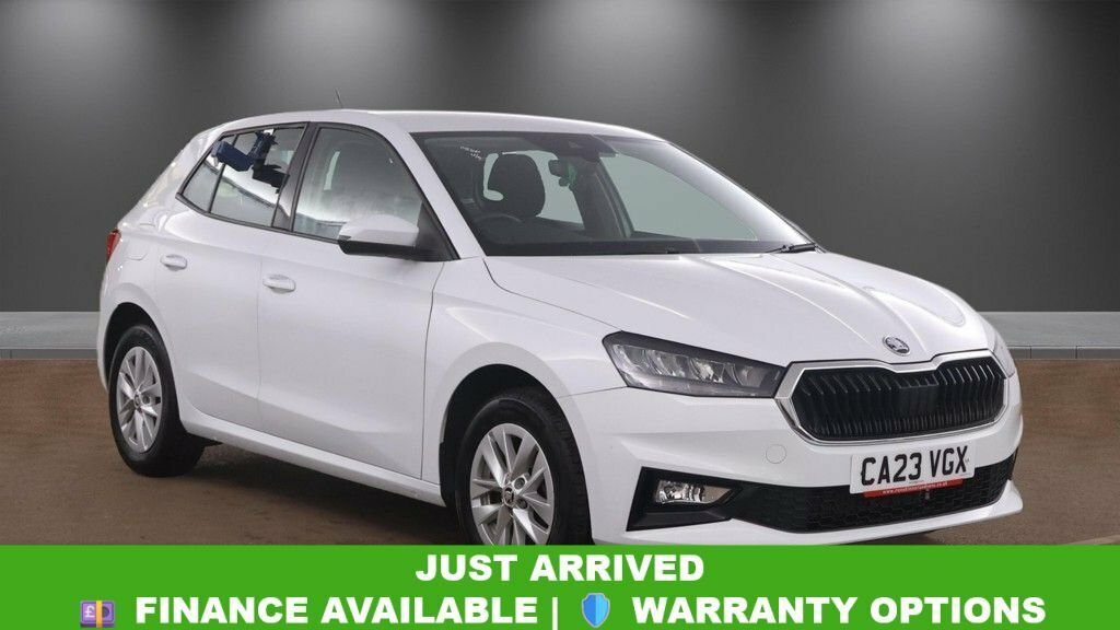 Skoda Fabia 1L Se Comfort White