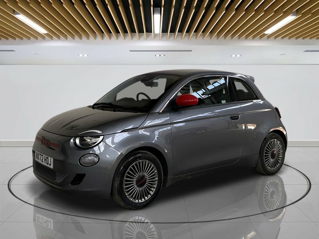 Fiat 500E Hatchback Grey #4