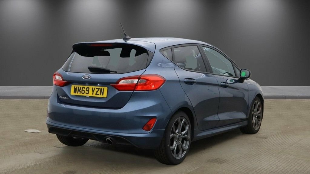 Ford Fiesta 1.0 Ecoboost Hybrid Mhev 125 Titanium Blue #4