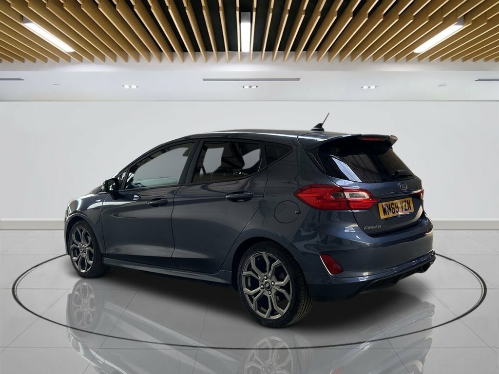 Ford Fiesta 1L St-line WM69YZN Blue #6