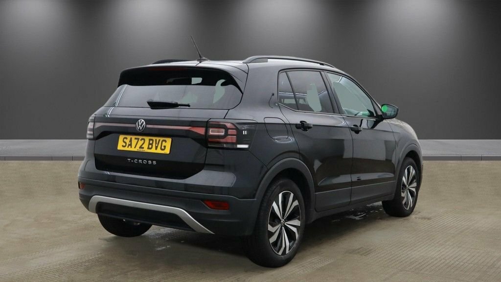 Volkswagen T-Cross 1L Black Edition Black #4