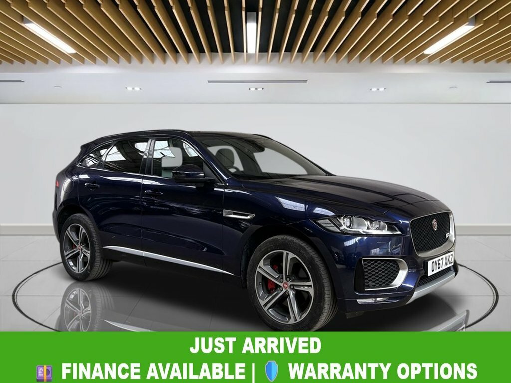 Jaguar F-Pace Suv Blue #2